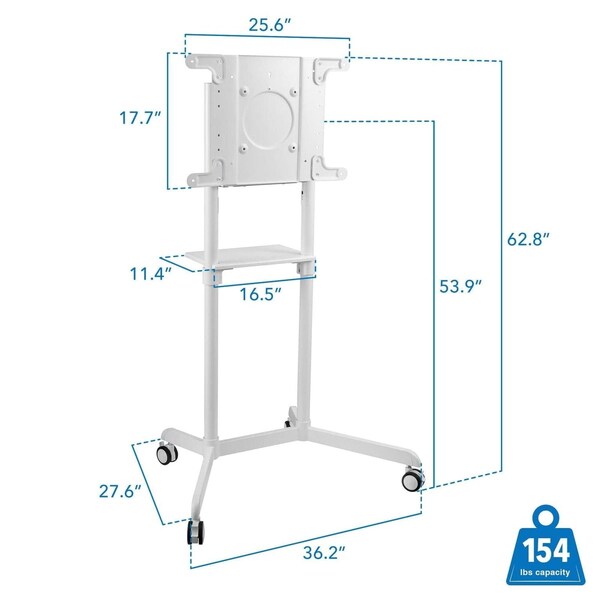 Mount-It MI-8001Mbl TV Flp Crt w Accss - MI8001