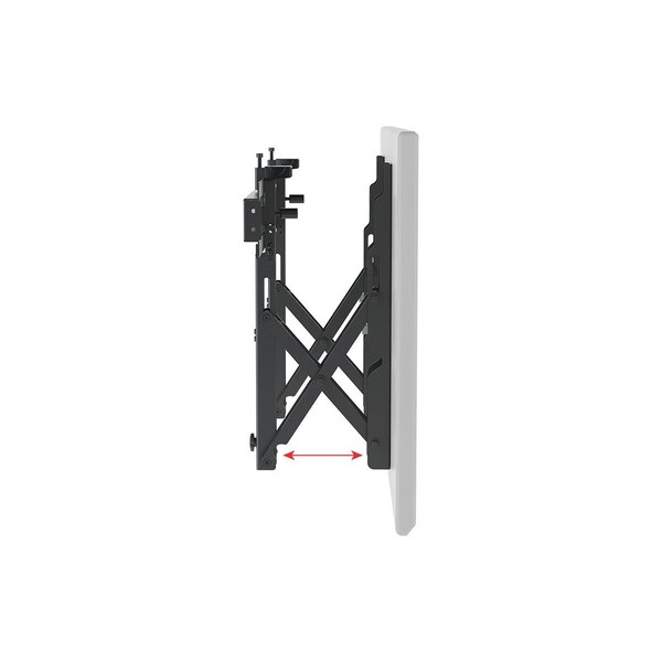 Monoprice Commercial Series Specialty Menu Board TV Wall Mount Bracket with Push - 21876