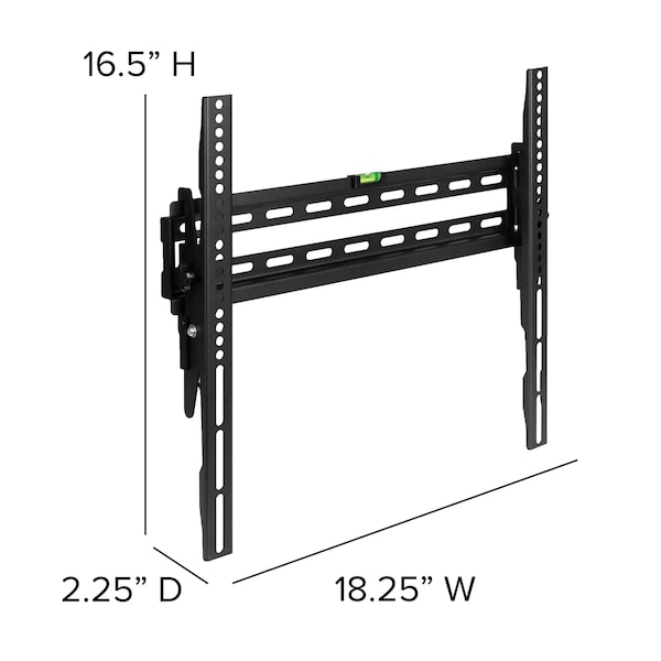 Flash Furniture 32"-55" Tilting TV Wall Mount with Built-In Level - RA-MP003-GG