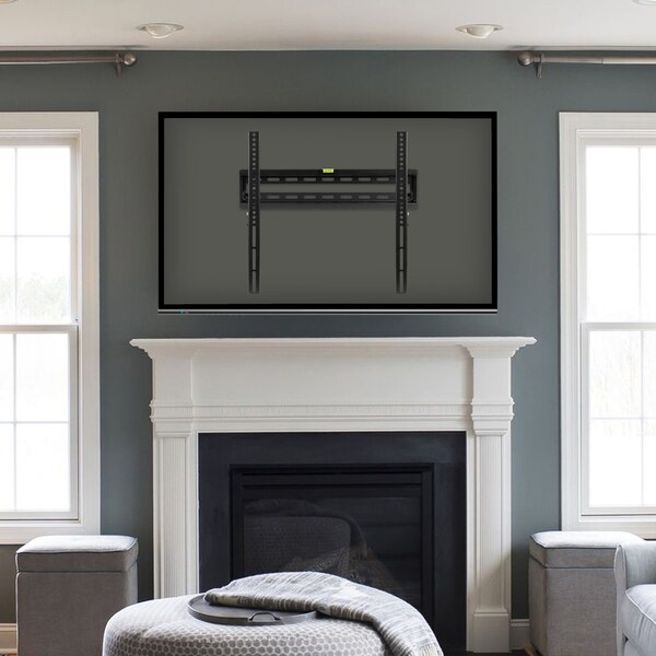 Flash Furniture 32"-55" Tilting TV Wall Mount with Built-In Level - RA-MP003-GG