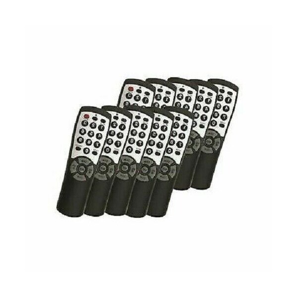 Noso Brightstar BR100B Universal TV Remote Pack of 10, 10PK - BR100B-10