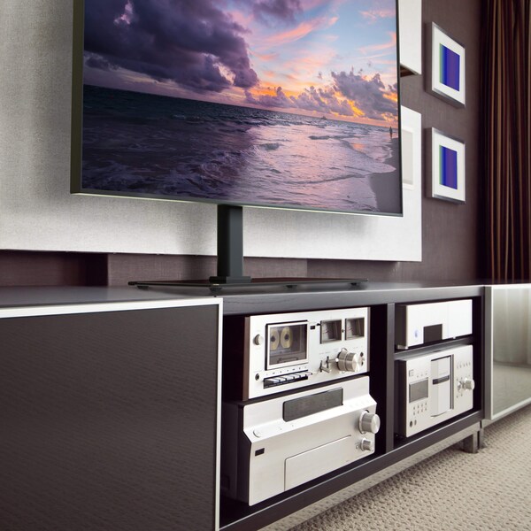 Promounts Tabletop TV Stand with Mount for TVs 37 in. - 72 in. Up to 99 lbs - AMSA6401