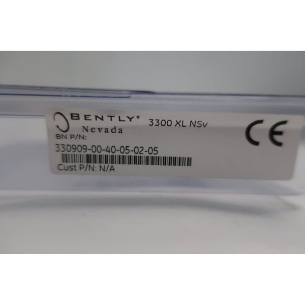 Bently Nevada 330909-00-40-05-02-05 3300 Xl Nsv Proximity Sensor - 330909-00-40-05-02-05