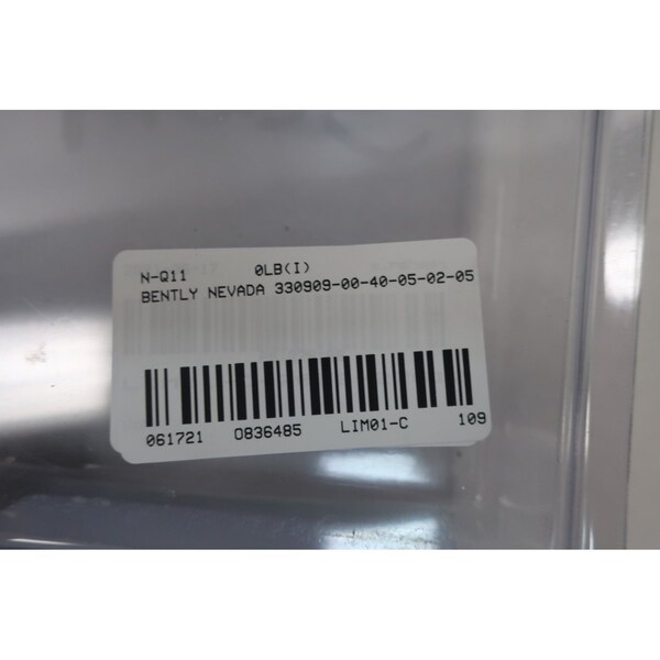 Bently Nevada 330909-00-40-05-02-05 3300 Xl Nsv Proximity Sensor - 330909-00-40-05-02-05