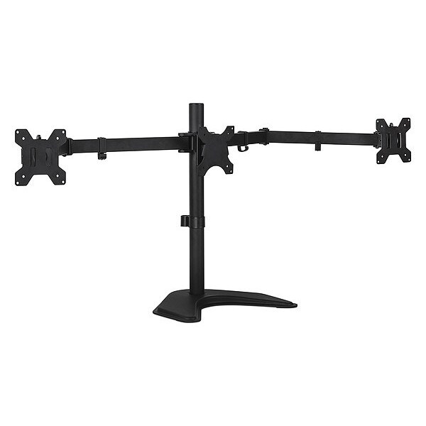 Mount-It Triple Monitor Stand with Arms for 13"-24" Screens - MI-2789