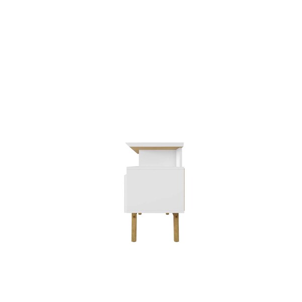 Manhattan Comfort Yonkers 62.99 TV Stand, White - 233BMC6