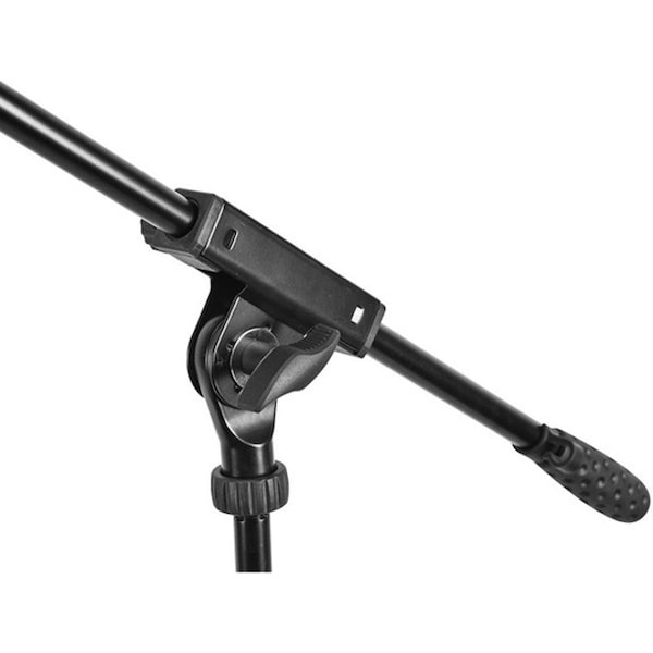Monoprice Monoprice Microphone Stand with Boom - 67" Height x 25" Width - Plastic, Metal - 602520