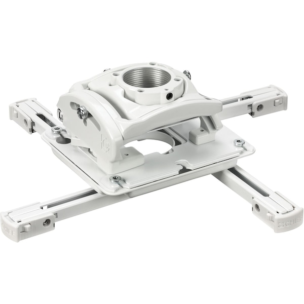 Chief Chief Speed-Connect RPMAUW Projector Ceiling Mount with Keyed Locking - Steel - 50 lb - White - RPMAUW
