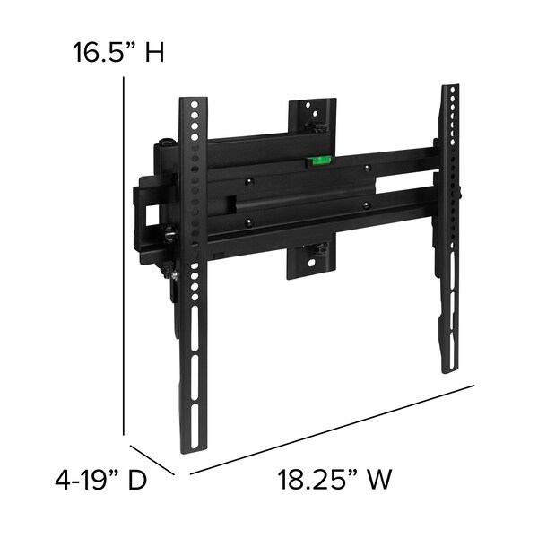 Flash Furniture 32"-55" Black Full Motion Adjust TV Wall Mount - RA-MP005-GG