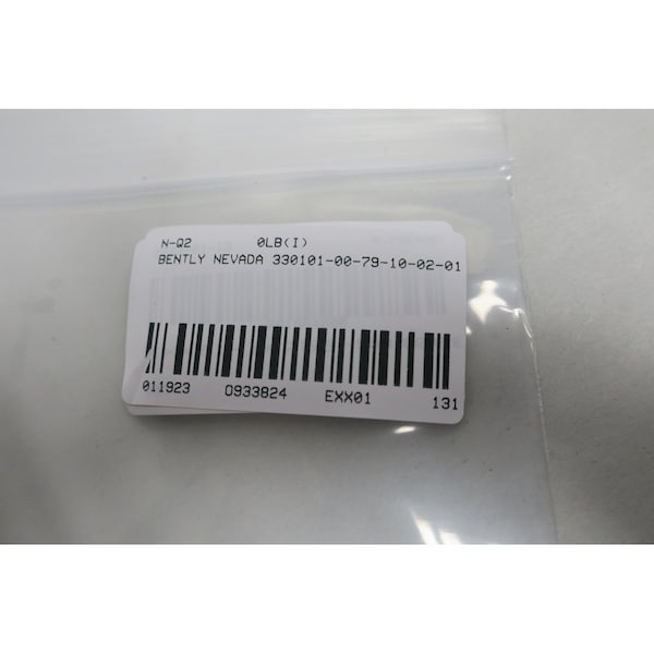 Sensor de proximidad de Bently Nevada, 3301010079100201 - 330101-00-79-10-02-01
