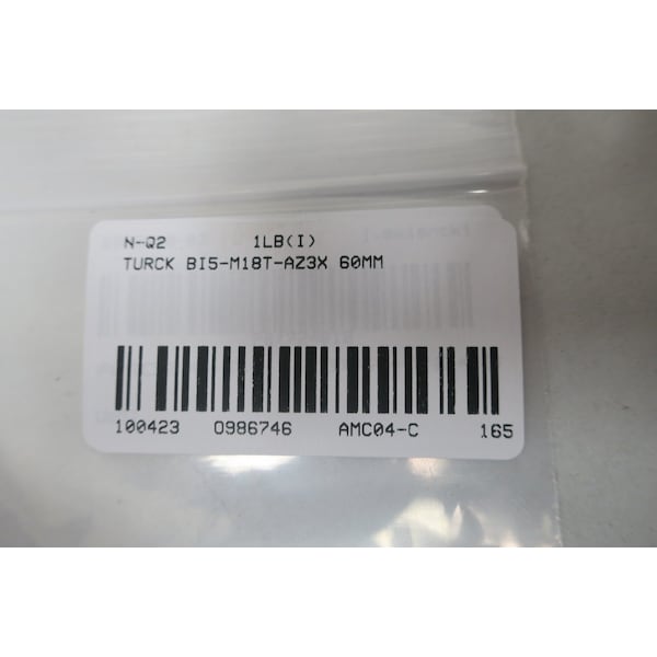 Interruptor de proximidad Turck 20-250V-AC - BI5-M18T-AZ3X 60MM