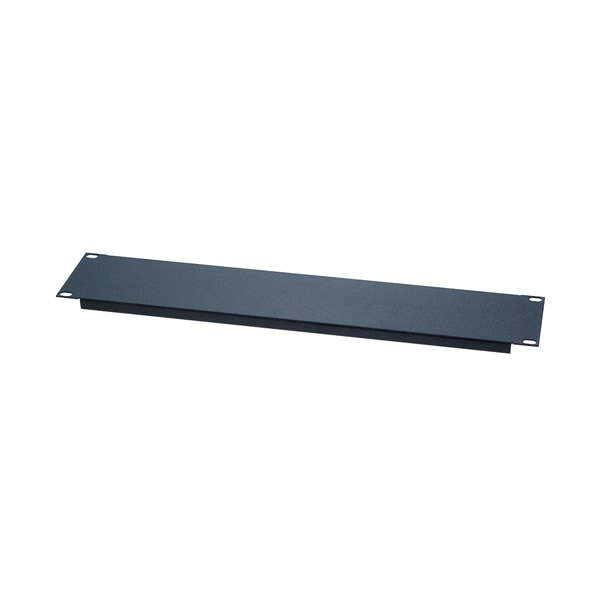 Chief Chief 3U Steel Blank Panels - Flanged - Steel - Black Powder Coat - 3U Rack Height - TAA Compliant - SFG-3