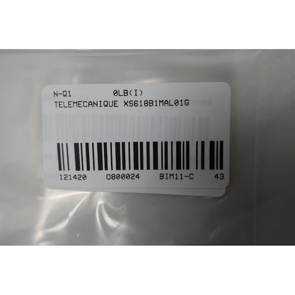 Interruptor de proximidad inductivo Telemecanique Sensors Xs618B1Mal01G 24-240V-Ac/Dc