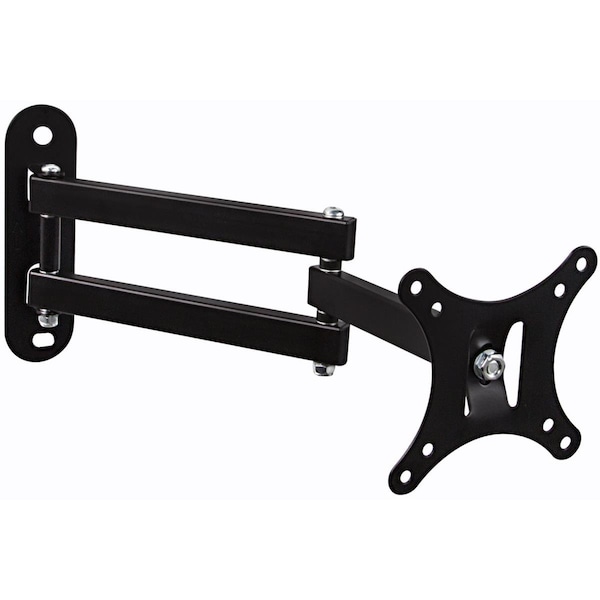 Betterbattery 23-42 in. Swivel Full Motion Articulating Tilting TV Wall Mount, Black - BE387118