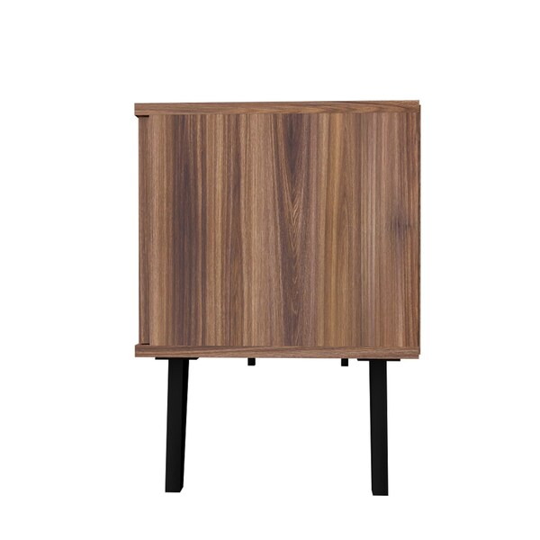Manhattan Comfort Doyers 53.15 TV Stand, Multi Color Red and Blue - 174AMC213