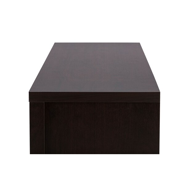 Baxton Studio Gerhardine Wood 63-Inch TV Cabinet with 3-drawer - 118-6502