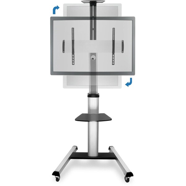 Mount-It Mount-It! Heavy Duty Mobile TV Cart, MI-875 - 110 lb Capacity - 4 Casters - MI-875