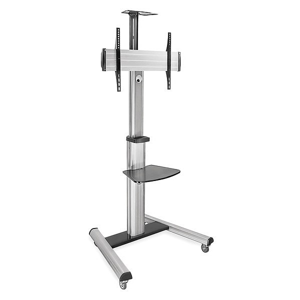 Mount-It Mount-It! Heavy Duty Mobile TV Cart, MI-875 - 110 lb Capacity - 4 Casters - MI-875