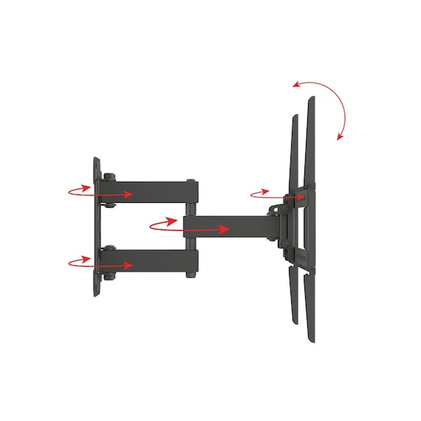 Monoprice Commercial Series Full-Motion Articulating TV Wall Mount Bracket For T - 21956