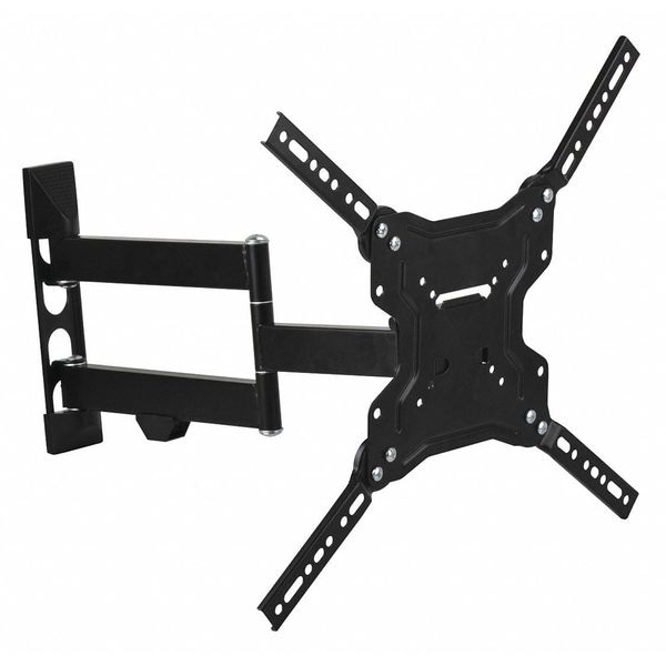 Stanley Full Motion TV Wall Mount, 23" to 55" Screen, 60 lb. Capacity - E0104756