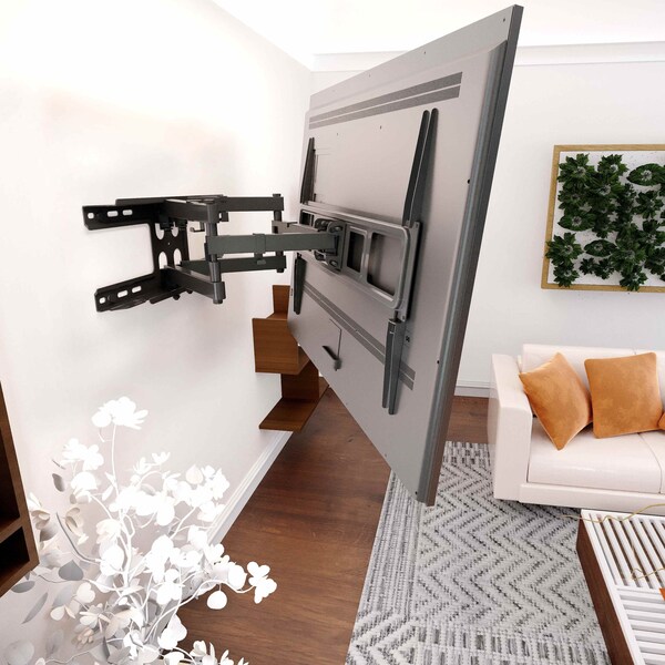 Promounts Full Motion TV Wall Mount for TVs 37 in. - 85 in. Up to 88 lbs - OMA6402