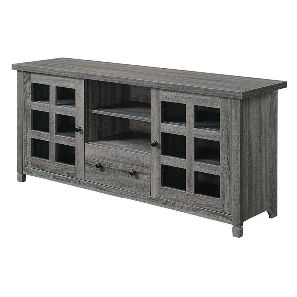 Convenience Concepts 60 in. Newport Park Lane TV Stand - 60 x 15.75 x 26.5 in. - HI2540138