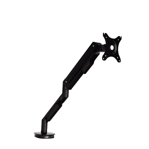 Nextgen Gas Spring Desktop Mount for 17-30 in. Monitor, Black - NE2134343