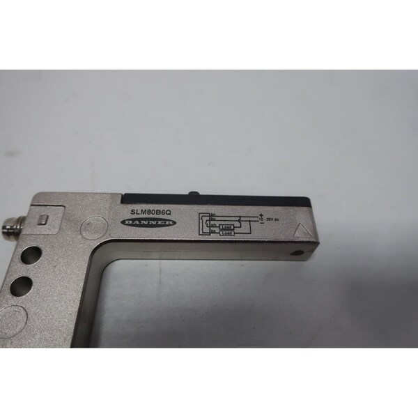 Banner Sensor de proximidad SLM80B6Q con ranura de distancia fija de metal niquelado resistente