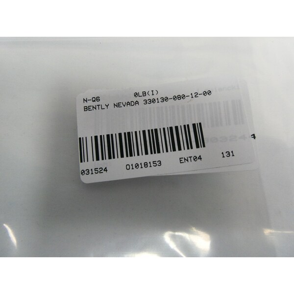 Bently Nevada 3300 XL Cable de proximidad de 8MM SENSOR DE PROXIMIDAD - 330130-080-12-00