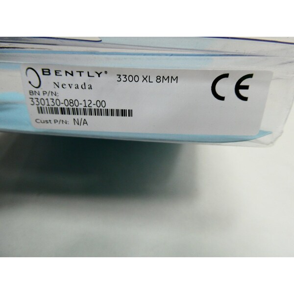 Bently Nevada 3300 XL Cable de proximidad de 8MM SENSOR DE PROXIMIDAD - 330130-080-12-00