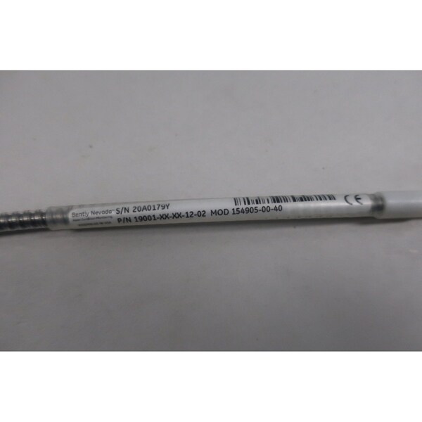 Sensor de proximidad Bently Nevada 19001-Xx-Xx-12-02 - 19001-XX-XX-12-02