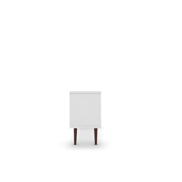 Manhattan Comfort TV Stand, Mid Century, White, 53.14" - 200AMC6