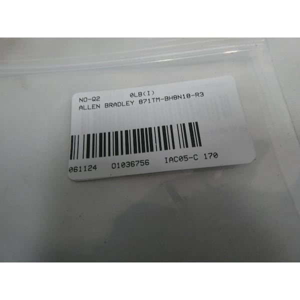 SENSOR DE PROXIMIDAD INDUCTIVO DE 20-250V-CA 20-250V-CD - 871TM-BH8N18-R3