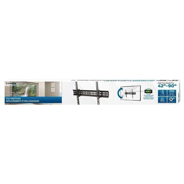 Xtreme TV-Home Theater Full Motion Bracket is designed to hold most 36-in- 70-in TVs and the weight capaci - XMB10131BK