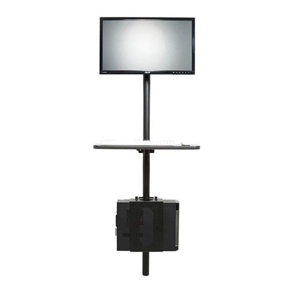 Versa Products Adjustable Computer Station, use with Monitors, CPUs, Keybord Trays - VT3080000-00-01