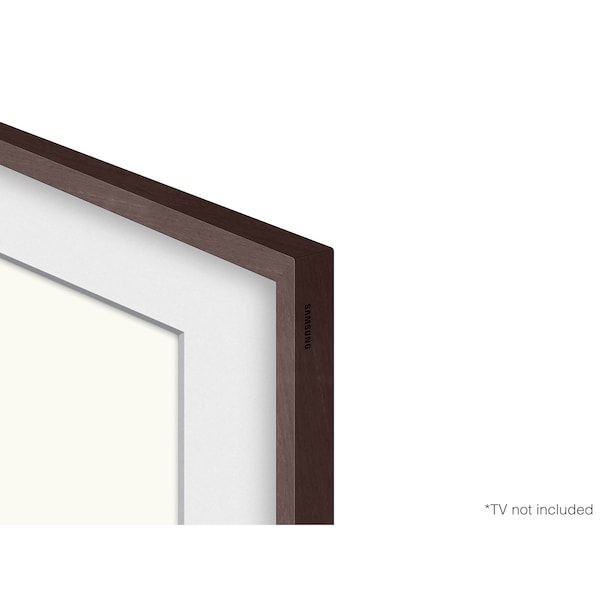 Almo 50-in. The Frame Modern Brown Customizable Bezel for Wall-Mounted Contemporary Television - VG-SCFA50BW