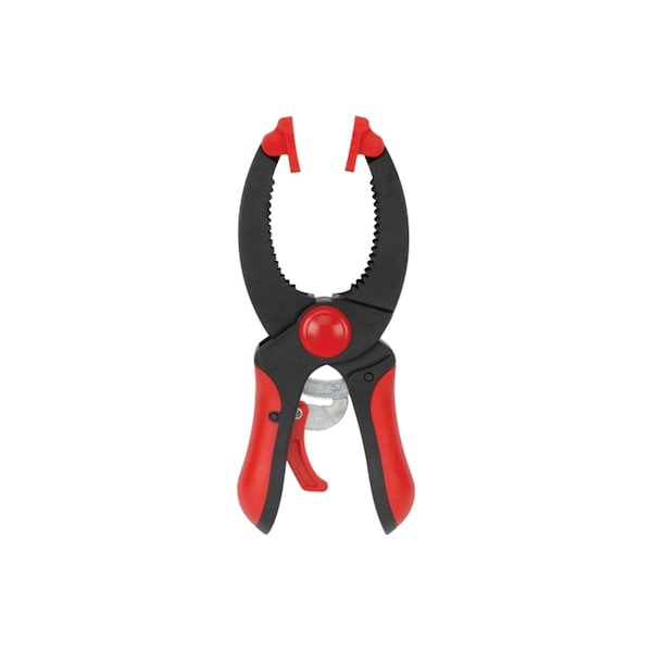 Dendesigns 1.5 in. Pivoting V-Jaw Ratcheting Clamp - DE2958034