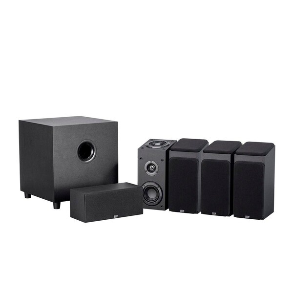 Monoprice Premium 5.1.4 Channel Immersive Home Theater System with Subwoofer - 33832