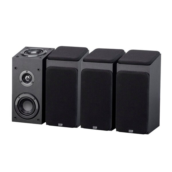 Monoprice Premium 5.1.4 Channel Immersive Home Theater System with Subwoofer - 33832