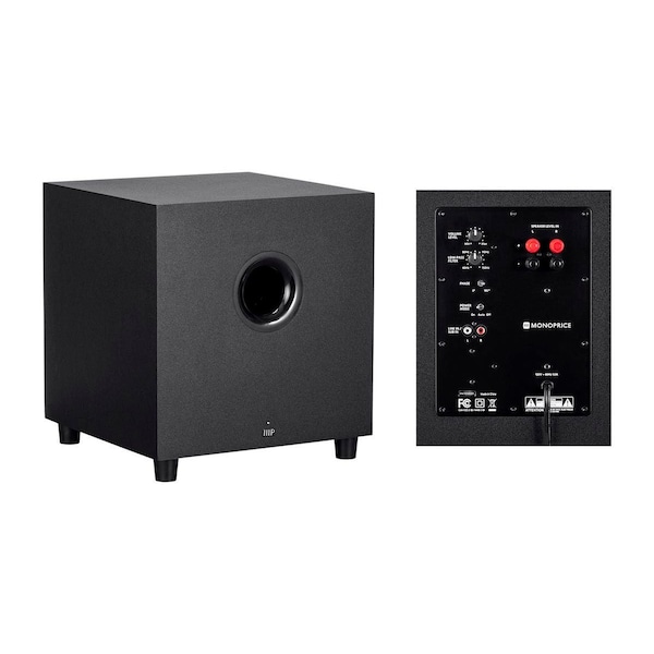 Monoprice Premium 5.1.4 Channel Immersive Home Theater System with Subwoofer - 33832