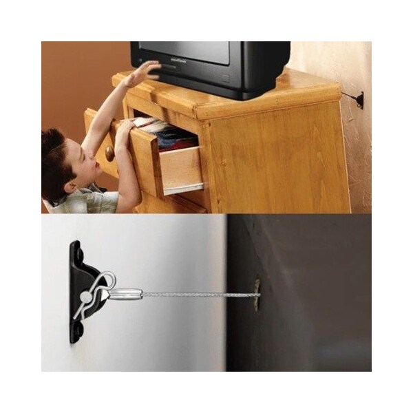 Hangman All-Steel Anti-Tip Kit for Furniture - TK400L