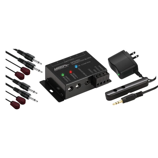 Metra IR Kit with 1 Bar Receiver and 4 Emitters - CS-IRKIT1US