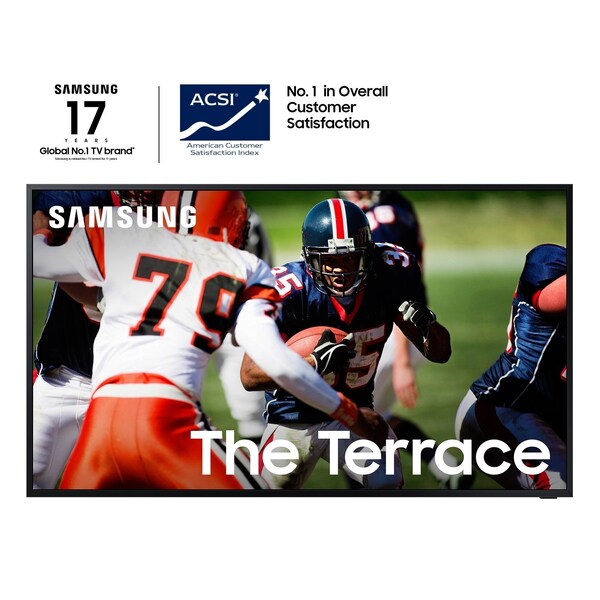 Almo 85-in. THE TERRACE Full Sun Outdoor QLED 4K QHDR TV, 3840x2160 - QN85LST9CAFXZA