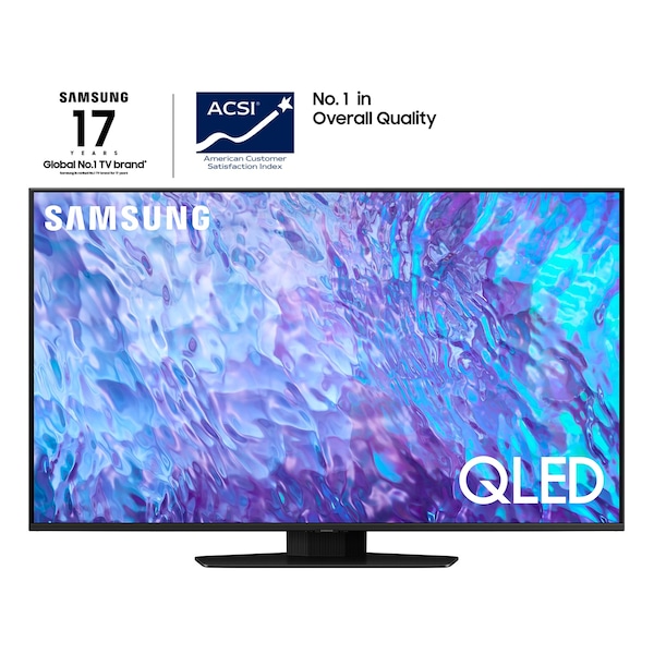 Almo 50-in. QLED 4K HDR Smart TV with 120Hz, WiFi, Bixby, RS-232c - QN50Q80CAFXZA
