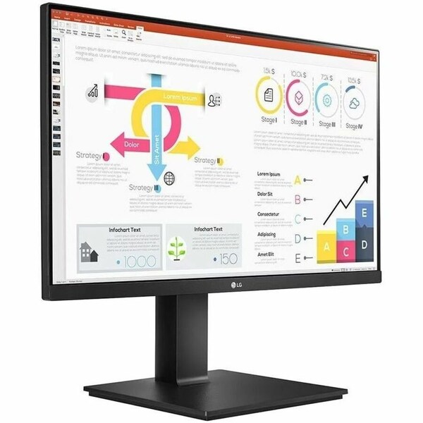 Lg 24INLGMONITOR, 2560X1440, 16:9IPS, USB-C, HDMI, DP - 24BP75Q-B
