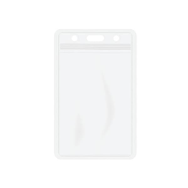 W Box VERT CARD HOLDER  2.64in X 4.33in X .040in THICK, 25PK - 0E-BHVERT5