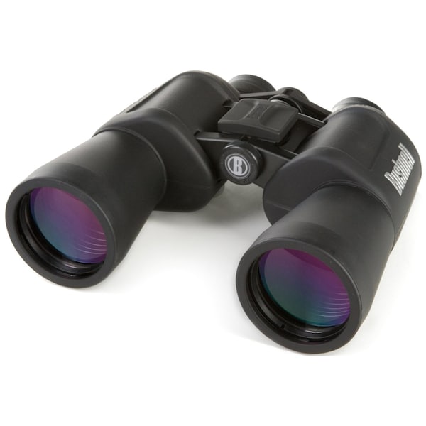 Bushnell Binoculars, 10x Magnification, Porro Prism, 341 ft @ 1000 yd Field of View - 131056