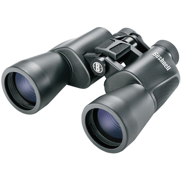Bushnell Compact, Hunting Binoculars, 12 x 50 Magnification, Porro Prism, 267 ft @ 1000 yd Field of View - 131250