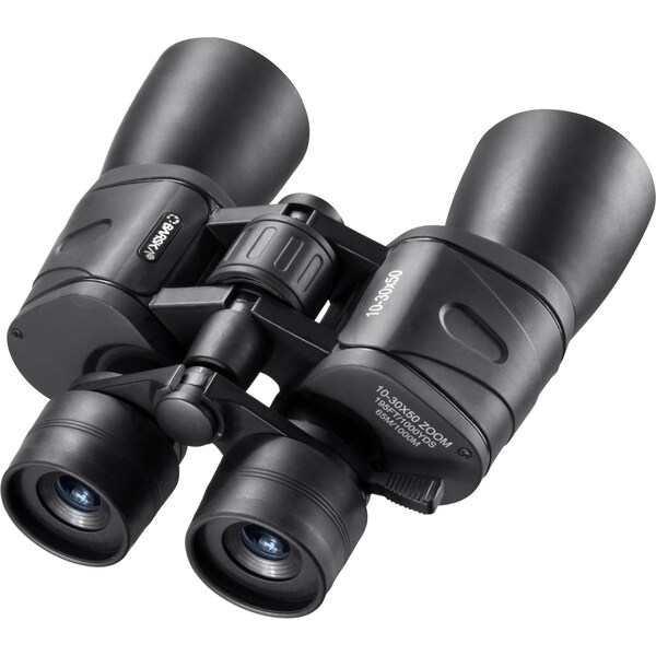 Barska Zoom Binoculars, 10x to 30x Magnification, Porro Prism, 195 ft @ 1000 yd Field of View - AB10168