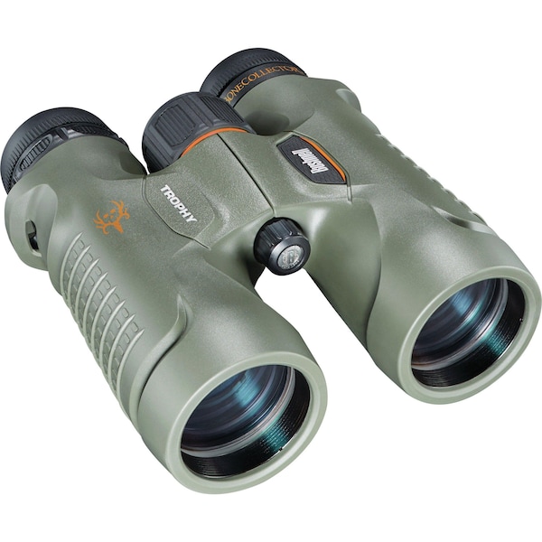 Bushnell Standard Binoculars, 10x Magnification, Bak-4 Roof Prism, 305 ft @ 1000 yd Field of View - 334210